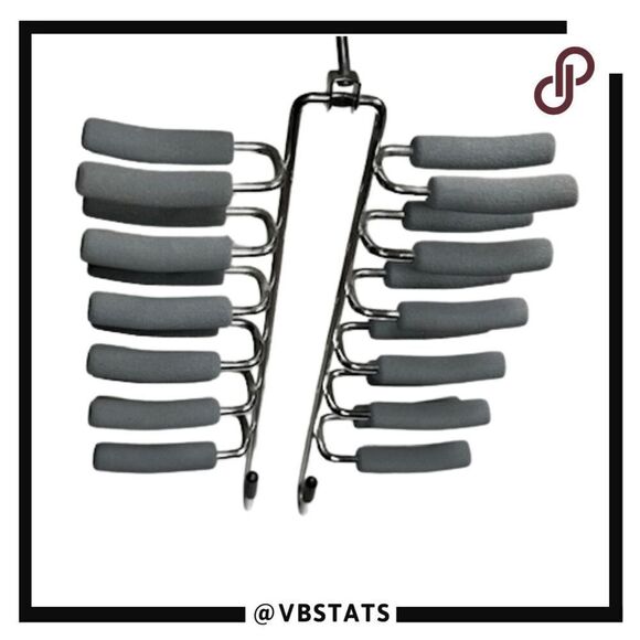 24-Slot Tie and Belt Hanger - Picture 3 of 4